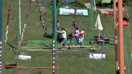 Rize ayder'de salıncakların sökümüne başlandı-1