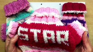 Tutoriel: Comment faire les motifs de lettres pour tricot