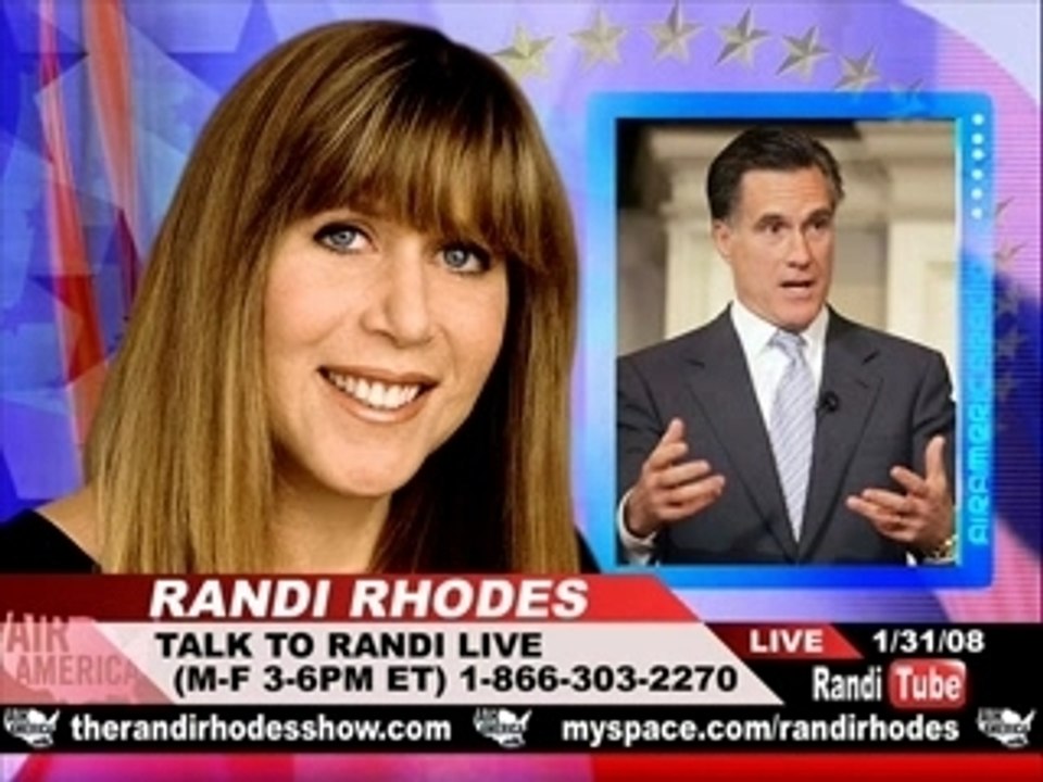 Randi Rhodes: Mitt Romney's idea of health care