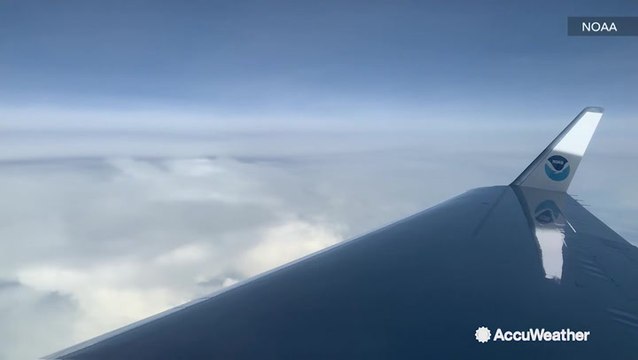 How do the Hurricane Hunters measure a hurricane?