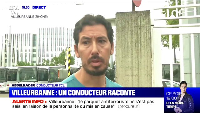 Villeurbanne: un témoin qui a aidé à neutraliser l'agresseur raconte comment il lui a dit stop