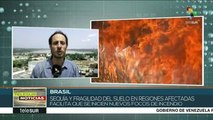 Brasil: Continúan los focos de incendios en La Amazonía