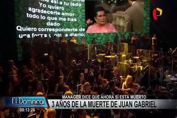 Juan Gabriel: hace tres años se fue el "Divo de Juaréz"