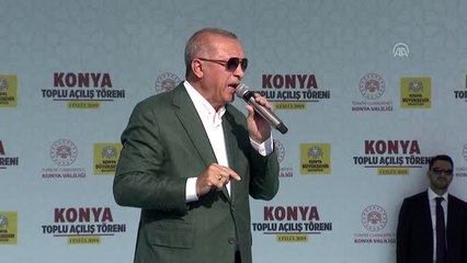 Cumhurbaşkanı Erdoğan, Toplu Açılış Töreni'ne katıldı