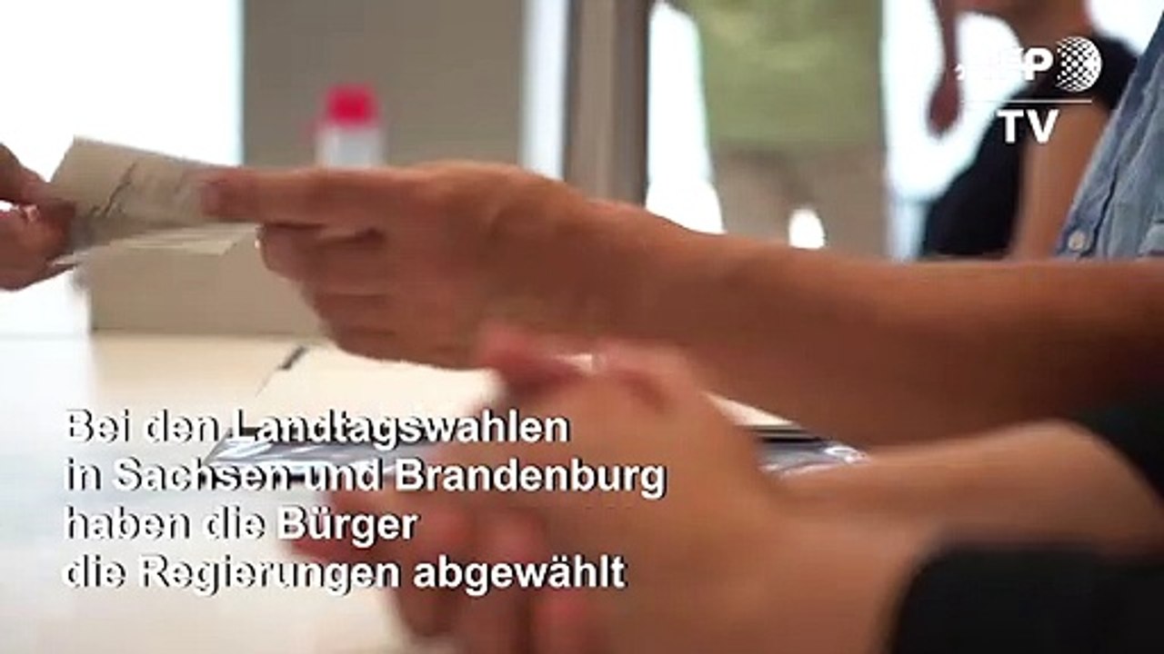 Regierungen in Sachsen und Brandenburg abgewählt