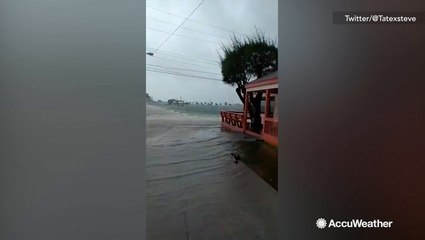 'I'm in trouble again, house underwater': Hurricane bringing damage even before landfall