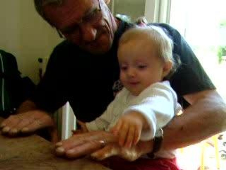 Mélia et Papy Jack