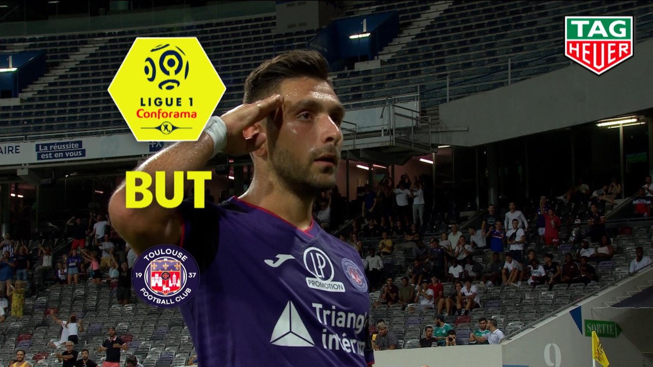 But Efthymios KOULOURIS (59ème) / Toulouse FC - Amiens SC - (2-0) - (TFC-ASC) / 2019-20