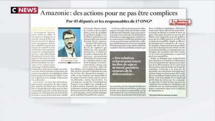 Députés et ONG signent une tribune sur l’Amazonie dans le JDD