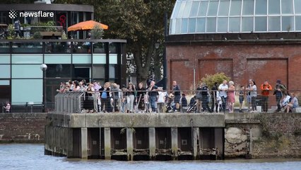 Viking Sun cruise ship sets sail on Guinness World Record attempt