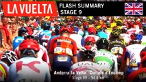 Flash Summary - Stage 9 | La Vuelta 19