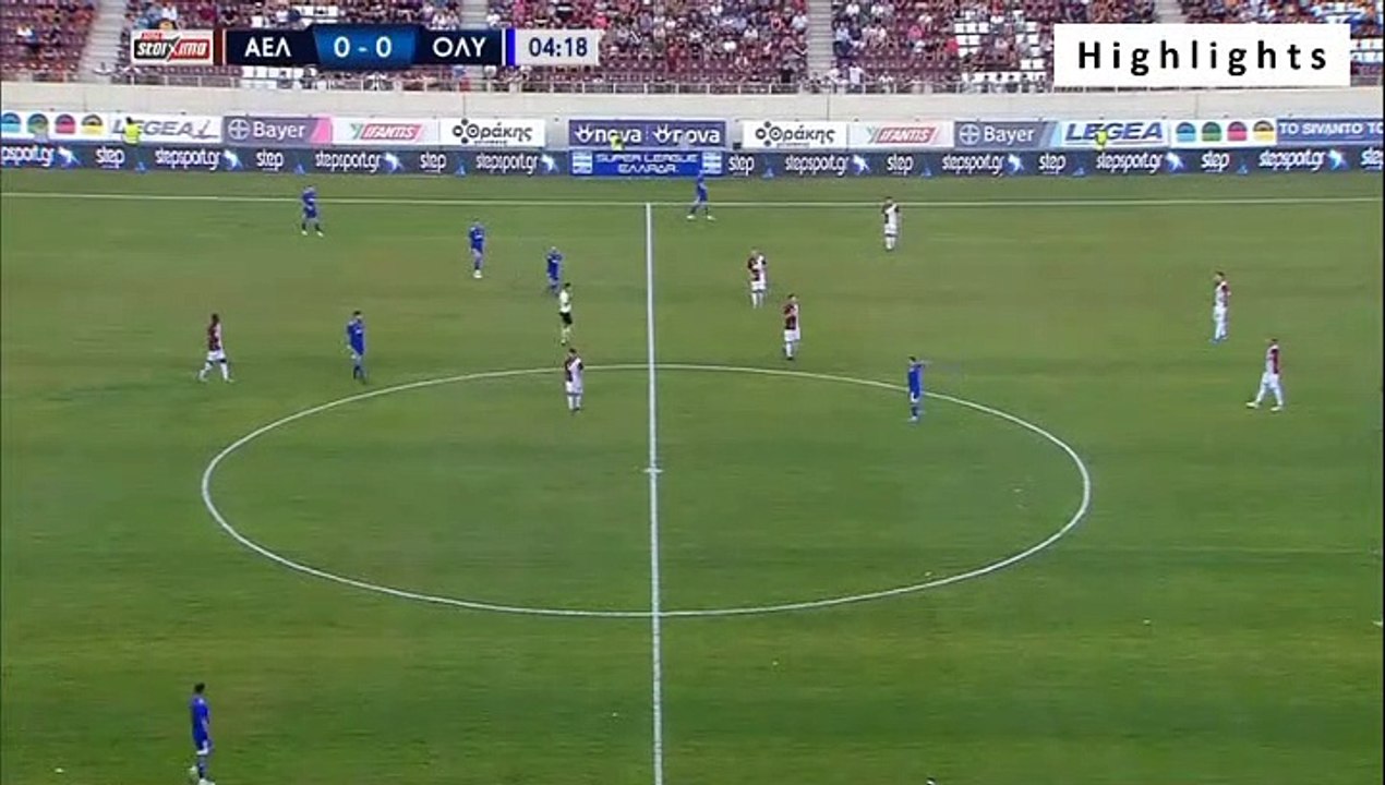 0-1 Mathieu Valbuena Goal - AEL Larissa 0 - 1 Olympiacos Piraeus 01.09.2019