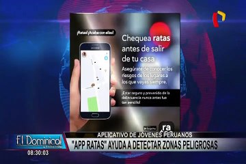 "App Ratas" ayuda a detectar zonas peligrosas de Lima
