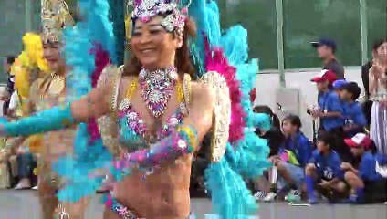 【2019/9/1】第41回たたら祭りサンバパレード　１　G.R.E.S. ALEGRIA、こども王国