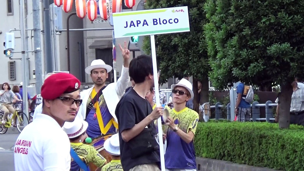 【2019/9/1】第41回たたら祭りサンバパレード　４　JAPA Ｂloco