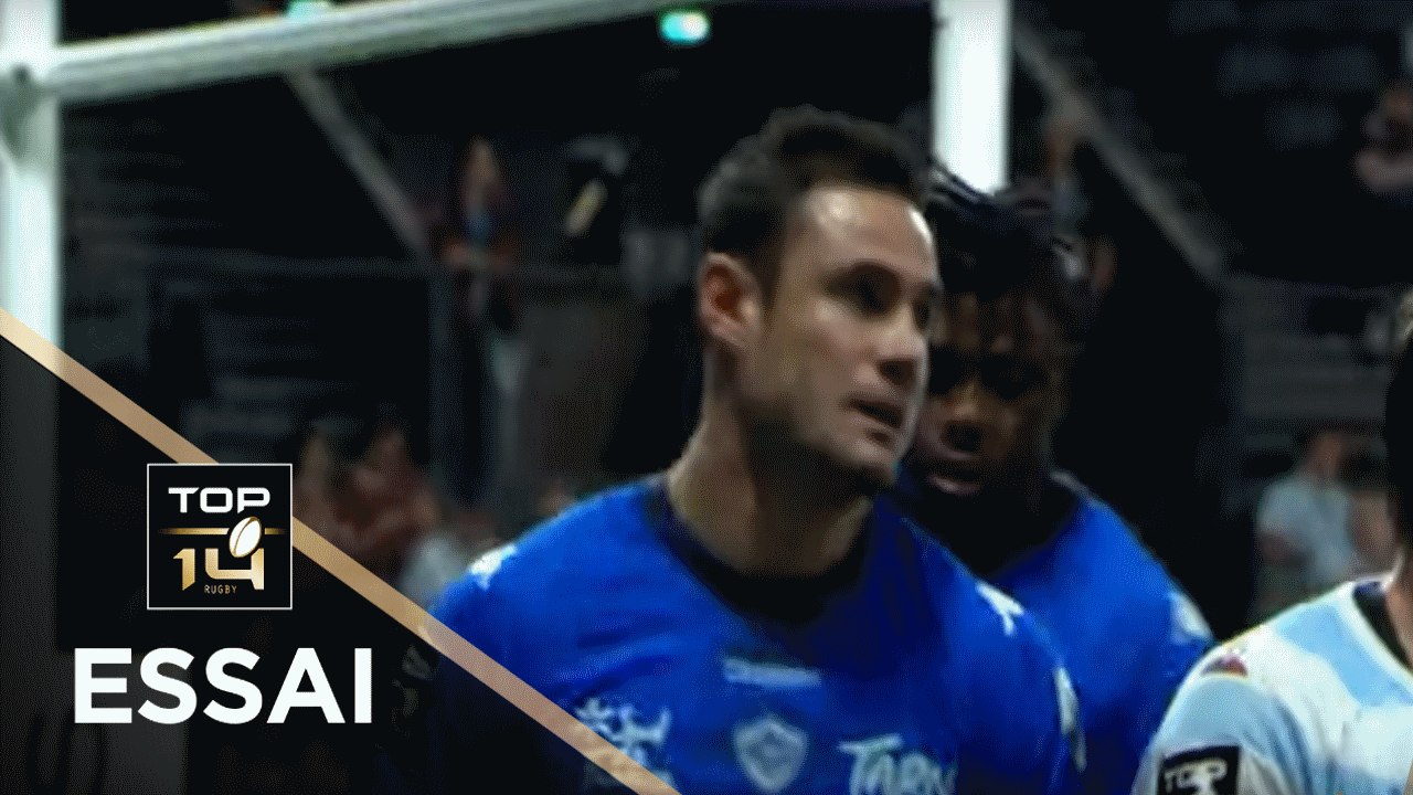 TOP 14 - Essai Geoffrey PALIS (CO) - Racing 92 - Castres - J2 - Saison ...