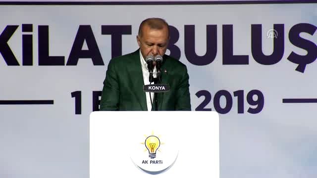 Cumhurbaşkanı Recep Tayyip Erdoğan : Kağıt üzerinde üyemiz gözüküp de gönlünü ve yolunu bizden...