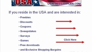 USA Free Samples Free Stuff Giveaways