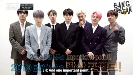 [ENG] 190430 [Exclusive LIVE Broadcast] 2019 BBMAs! BTS X HALSEY First Performance on TV!