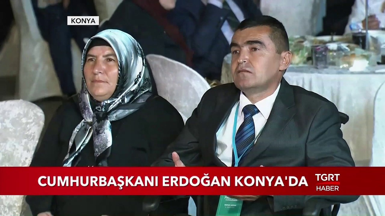Cumhurbaşkanı Erdoğan Konya'da