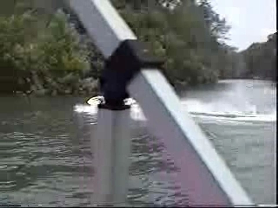 Chute en jet ski