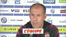 Jardim, après le nul à Strasbourg «Le résultat est dur» - Foot - L1 - Monaco