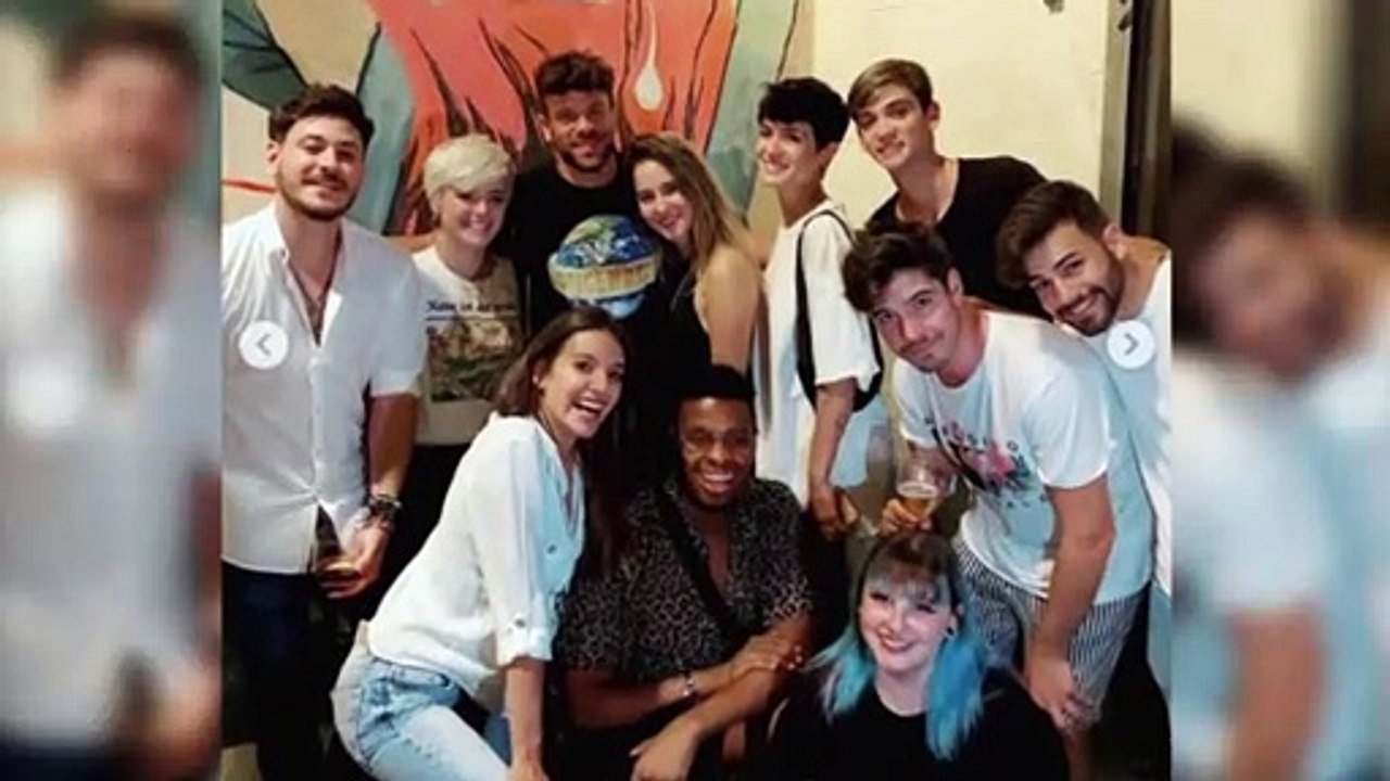 Ricky Merino celebra su cumpleaños con compañeros de 'OT'