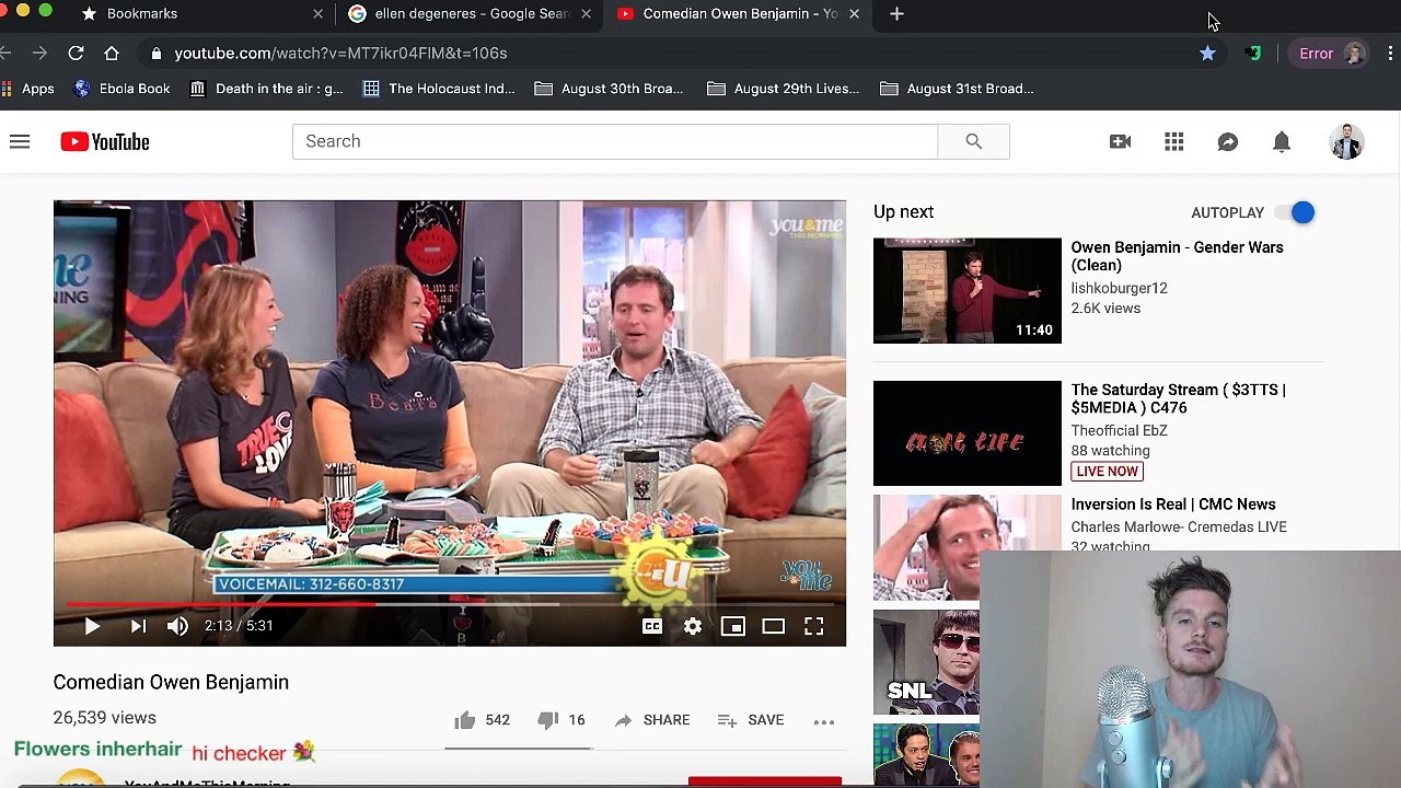 Proof That Owen Benjamin Is Deep State