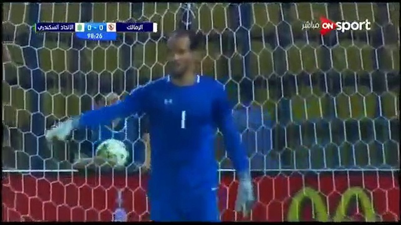 اهداف مباراة الزمالك والاتحاد السكندري اليوم 1_0