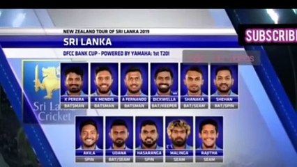 Sri Lanka Vs New Zealand 1st T20 Highlights