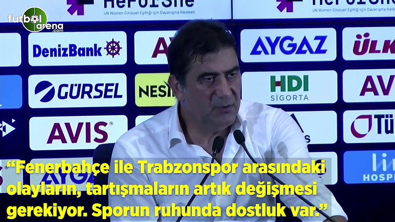 Ünal Karaman: "Fenerbahçe ile Trabzonspor arasındaki olayların, tartışmaların artık değişmesi gerekiyor"
