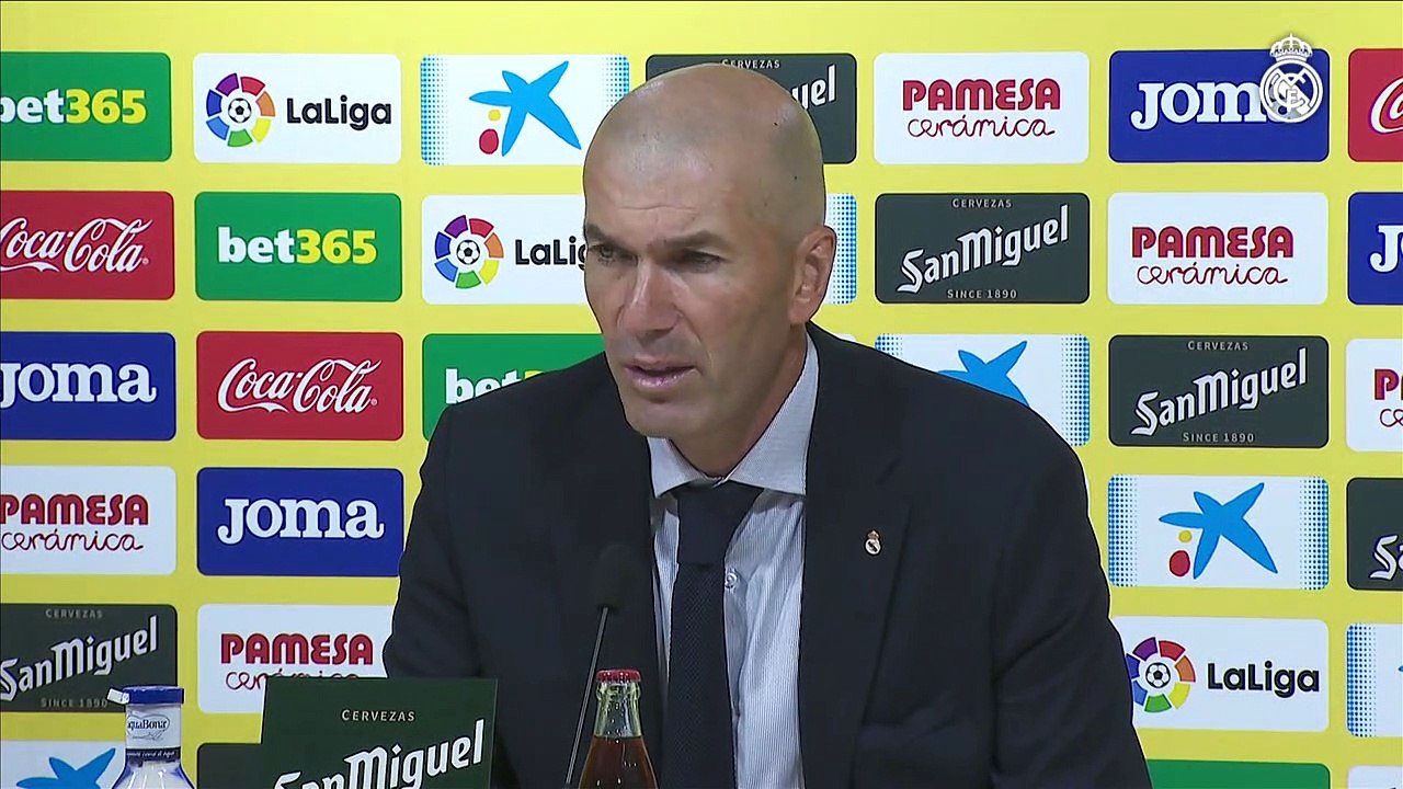 Zidane: "Lo importante es no perder, pero hay que meter más goles"