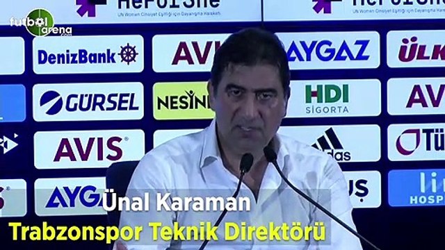 Ünal Karaman futbolculara Emre ve Sosa'yı işaret etti! Onları örnek alsınlar