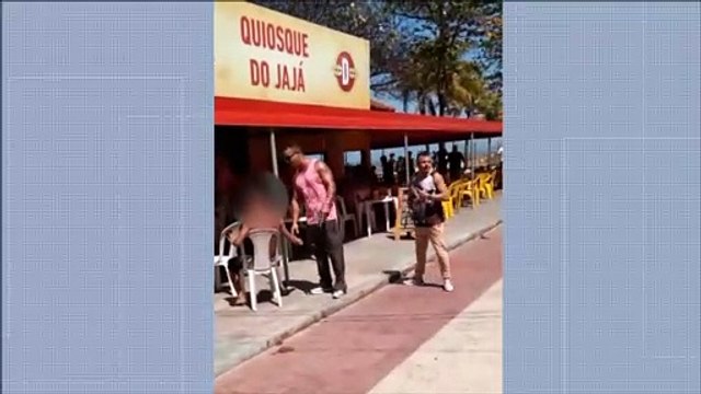 Confusão na Praia de Itaparica, em Vila Velha