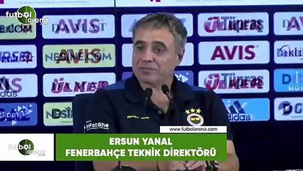 Ersun Yanal: "Futbolun desteklendiği bir ortam yaratmalıyız"