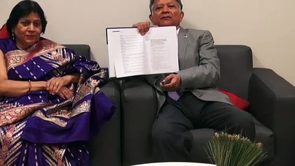 BDMV-84 Aruna & Hari Sharma discussing PBR 245 on Nanomedicine Bilbao Aug 30, 2019