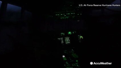 Flying through Hurricane Dorian