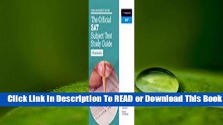 [Read] The Official SAT Subject Test in Chemistry Study Guide  For Free