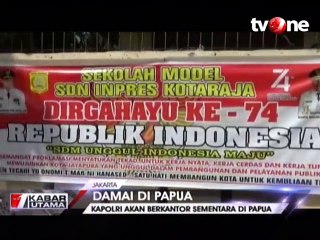 Kapolri dan Panglima TNI akan Berkantor di Papua