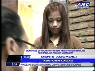 Hundreds try to beat registration deadline in Laoag