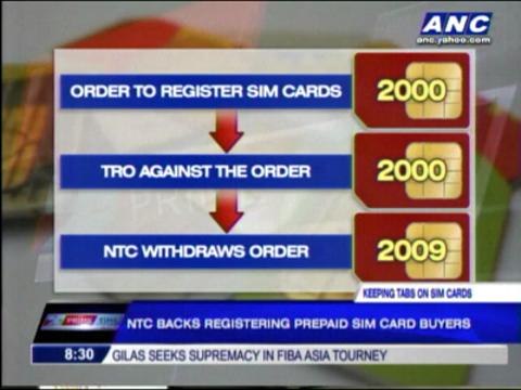 NTC backs registering prepaid SIM card buyers