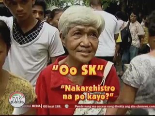 Marc Logan reports: Funny scenes at SK poll registration