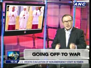 Teditorial: Going off to war