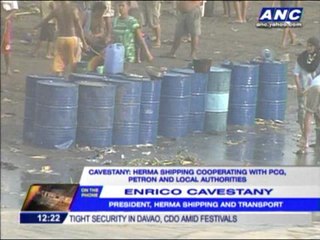 Download Video: Tanker did not cause Cavite oil spill- owner