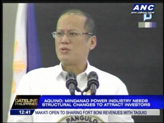 'Mindanao power industry needs changes to attract investors'