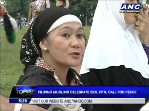 Muslims celebrate Eid'l Fitr, call for peace