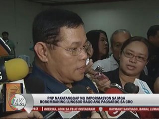 下载视频: Purisima: PNP had info before CDO bombing