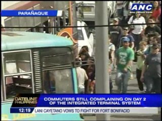 Commuters still gripe about integrated bus hub