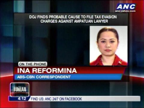 DOJ recommends indictment of Ampatuan lawyer