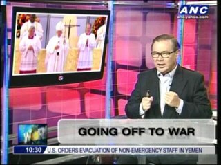 Teditorial- Going off to war